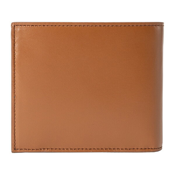 【最大3000円OFFクーポン★5/7(金)14：00まで】ポールスミス 2つ折り財布 PAUL SMITH M1A 4833 AMUTAB 62 財布 マルチストライプタブ MULTI STRIPE TAB BILLFOLD AND COIN WALLET メンズ TAN(タン) ブラウン 茶【 送料無料】