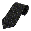 【最大3000円OFFクーポン★5/17(月)14:00まで】ポールスミス ネクタイ PAUL SMITH M1A 0TIEX FLUZ08 79 ブランド小物 シルク ジャカード SILK JACQUARD レギュラータイ メンズ BLACK(ブラック) ブラック 黒【 送料無料】