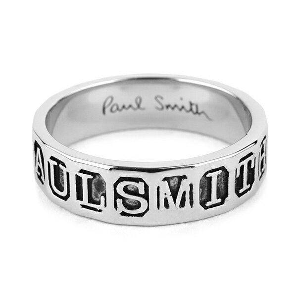 楽天ブランドストリートリング【P5倍5/25限定さらに最大5,000円OFFクーポン】ポールスミス リング PAUL SMITH シルバー M1A RING GSTAMP 82 L メンズ