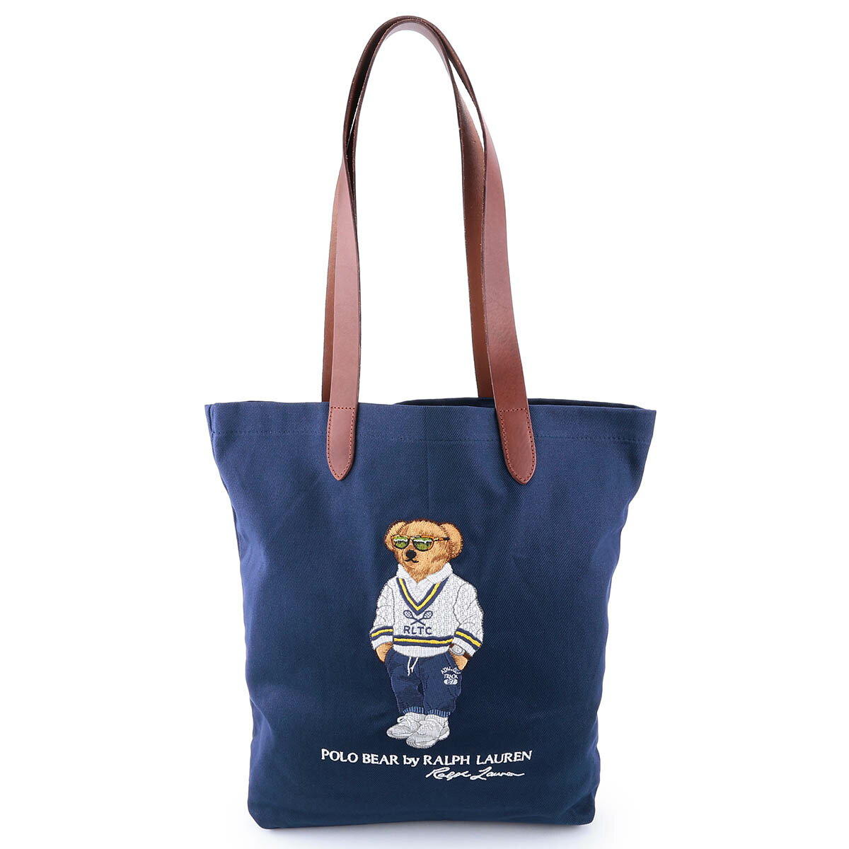 【P5倍9/25限定★さらに1,000円OFFクーポン】ポロ ラルフローレン トートバッグ POLO RALPH LAUREN ポロベアー 405962427001 ユニセックス ネイビー 紺