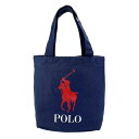 【ポイントmax10倍4/15まで＆最大5000円クーポン対象】ポロ ラルフローレン トートバッグ POLO RALPH LAUREN ビッグポニー 9AR018 BCV ユニセックス ネイビー 紺