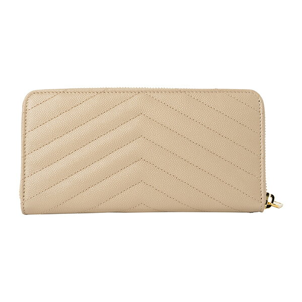 【最大3000円OFFクーポン★10/29(金)14：00まで】サンローラン 長財布(ラウンドファスナー) SAINT LAURENT 358094 BOW01 2721 財布 モノグラム MONOGRAMME ZIP AROUND WALLET レディース DARKBEIGE(ダークベージュ) ベージュ【 送料無料】