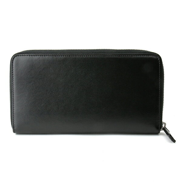 【最大3000円OFFクーポン★10/29(金)14：00まで】サンローラン 長財布(ラウンドファスナー) SAINT LAURENT 462359 DV70E 1000 財布 ロゴプレート LOGO PLATE ZIP AROUND WALLET メンズ NOIR(ノワール) ブラック 黒【 送料無料】