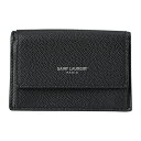 【P5倍7/5限定★さらに1万円で1500円OFF最大3万円OFFクーポン】サンローラン カードケース SAINT LAURENT クラシック 552996 B...