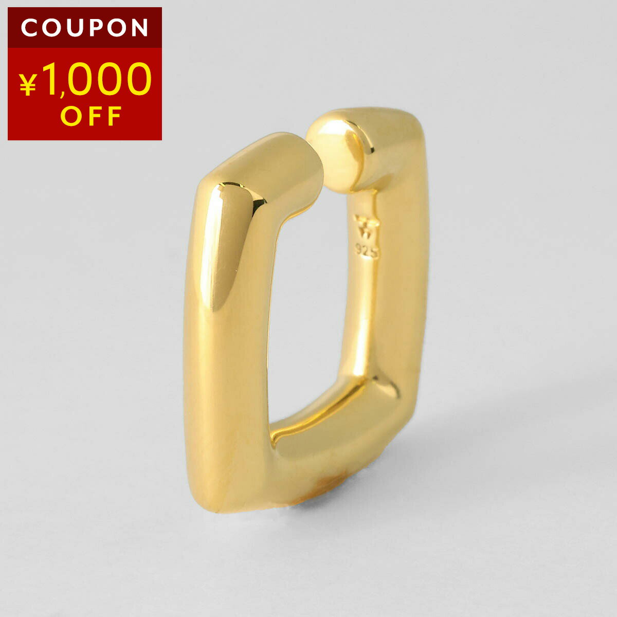 樂天商城 - トムウッド イヤーカフ TOMWOOD フレーム EAR CUFF GOLD 101539 OS ユニセックス ゴールド 金【P5倍★5/30 0:00〜6/2 09:59まで！さらに1万円で1,000円OFF★最大5,000円OFFクーポン配布中】