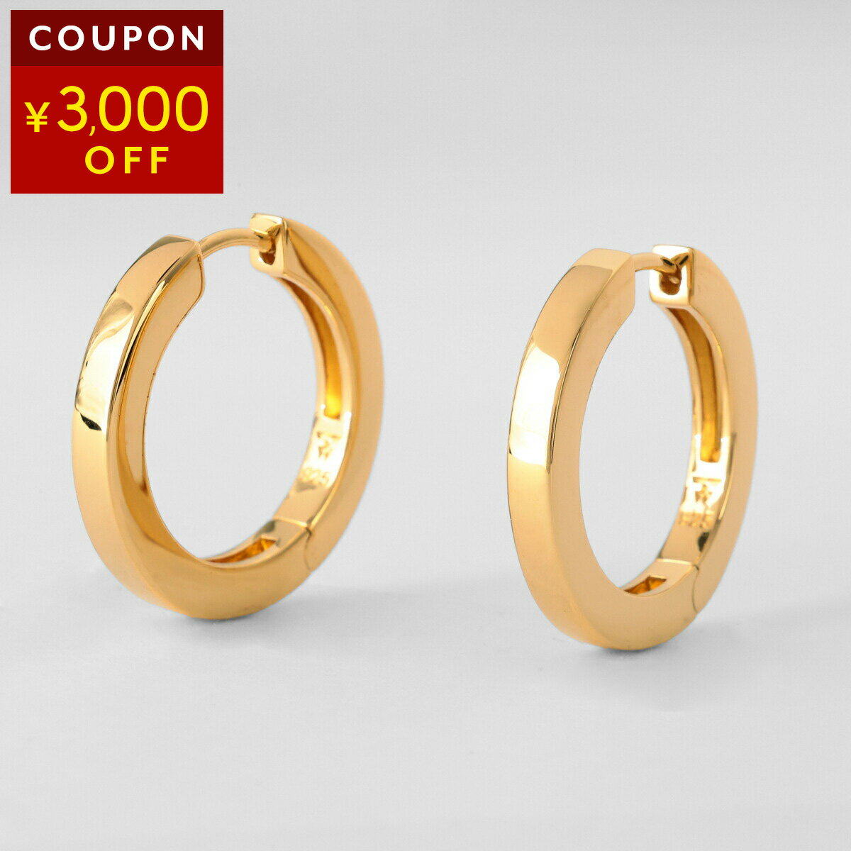 Rakuten - トムウッド ピアス TOMWOOD ベック HOOP MEDIUM GOLD 101598 ユニセックス ゴールド 金【P5倍★5/30 0:00〜6/2 09:59まで！さらに1万円で1,000円OFF★最大5,000円OFFクーポン配布中】