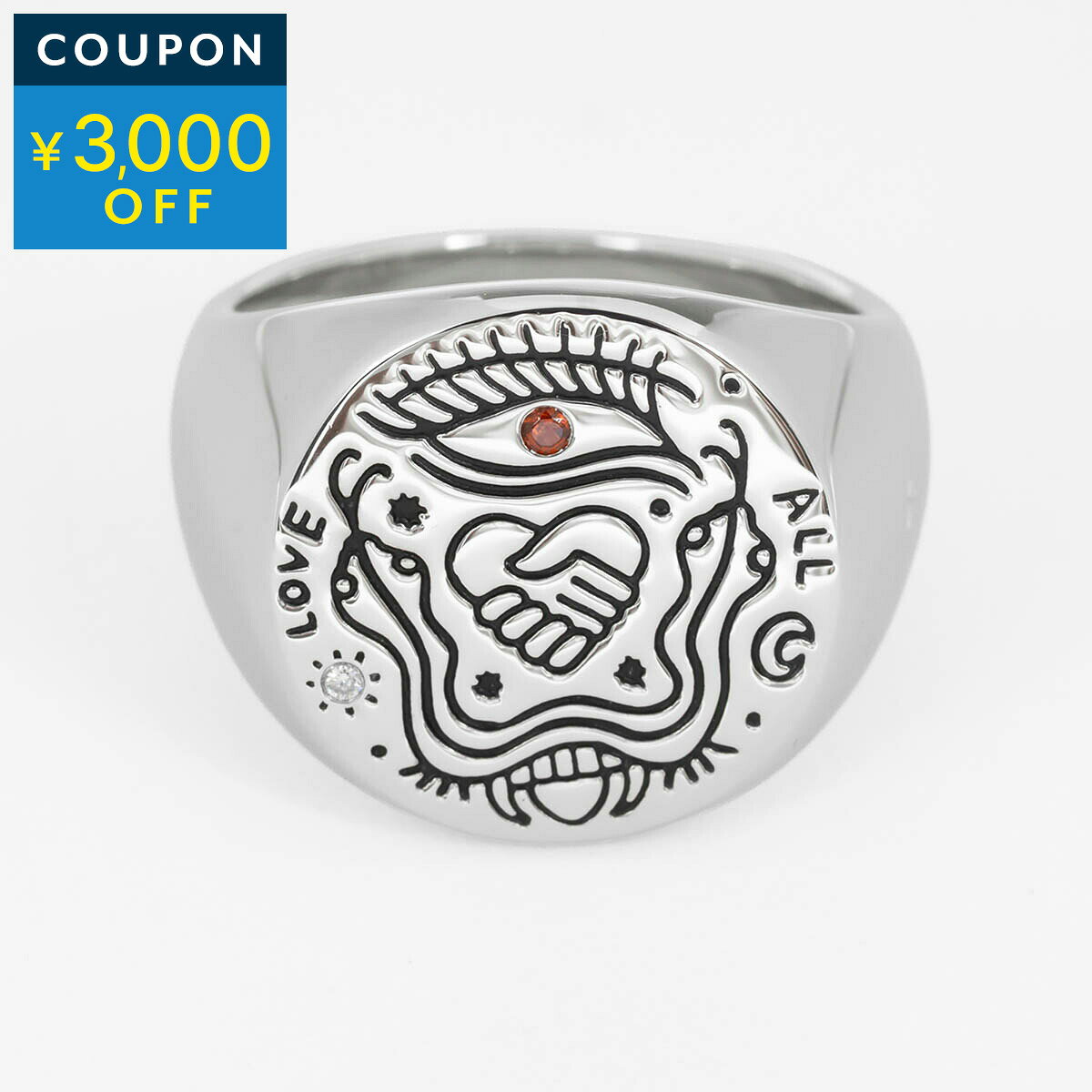 トムウッド リング・指輪 TOMWOOD リフレクションズ LOVE ALL RING 101625 ユニセックス【1万円以上で1,000円OFF★最大5,000円OFFクーポン配布中】