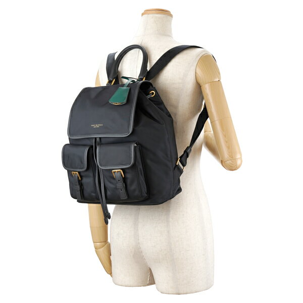 受賞店舗 楽天市場 最大3000円offクーポン 5 7 金 14 00まで トリーバーチ リュックサック Tory Burch 001 Black バッグ ペリー Perry Nylon Flap Backpack レディース Black ブラック ブラック 黒 送料無料 ブランドストリートリング 即日出荷