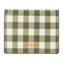 トリーバーチ 財布（レディース） 【max5000円引きクーポン4/2 14:00まで】トリーバーチ 2つ折り財布 TORY BURCH ブレイク 87993 303 レディース グリーン 緑