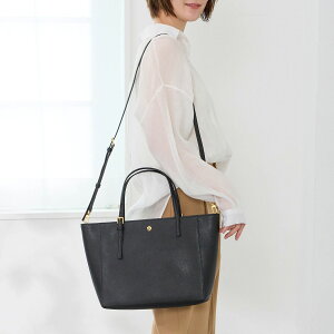 【P5倍10/24 20:00〜10/25 23:59まで★さらに最大5,000OFFクーポン】トリーバーチ トートバッグ TORY BURCH エマーソン 136091 001 レディース ブラック 黒