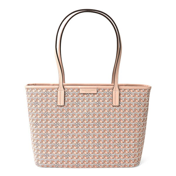 【P5倍11/1~11/3 23:59まで★さらに1,000円OFFクーポン】トリーバーチ トートバッグ TORY BURCH バスケットウィーブ 147748 650 レディース ライトピンク系
