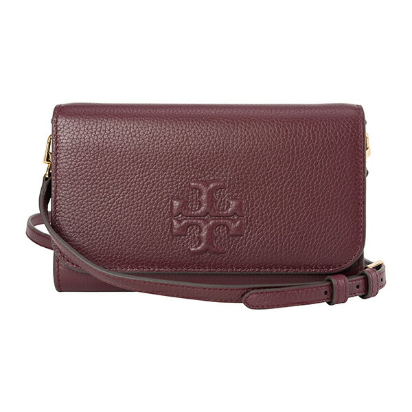 【P5倍4/20限定★さらに最大5000円クーポン対象】トリーバーチ ショルダーバッグ TORY BURCH テア 75029 609 レディース ダークレッド 赤のサムネイル