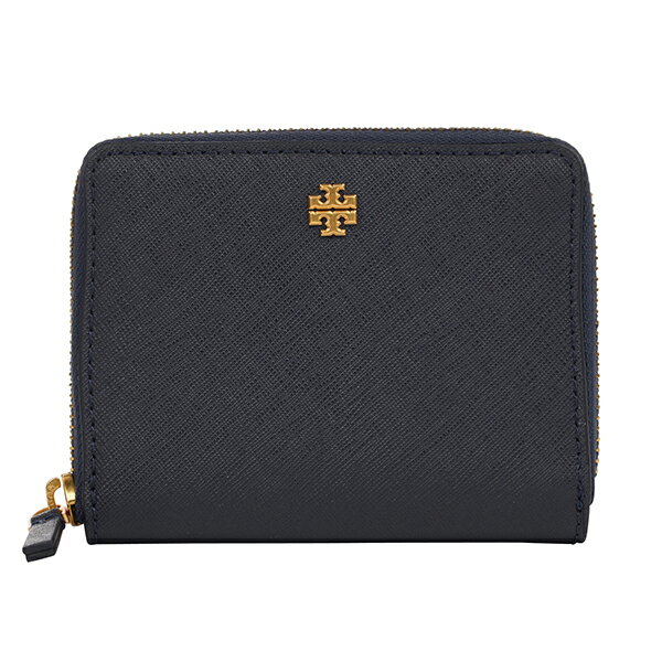 トリーバーチ 財布（レディース） 【最大5,000円OFFクーポン対象】トリーバーチ 2つ折り財布 TORY BURCH エマーソン 136098 405 レディース ネイビー 紺