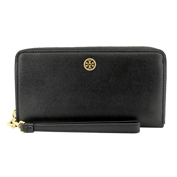 トリーバーチ 財布（レディース） 【最大5000円OFFクーポン対象】トリーバーチ 長財布(ラウンドファスナー) TORY BURCH ロビンソン 84066 001 レディース ブラック 黒