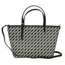 トリーバーチ ハンドバッグ 【GWスペシャル★最大10,000円OFFクーポンあり】トリーバーチ ハンドバッグ TORY BURCH ジオ ロゴ 143703 897 レディース ブラック 黒