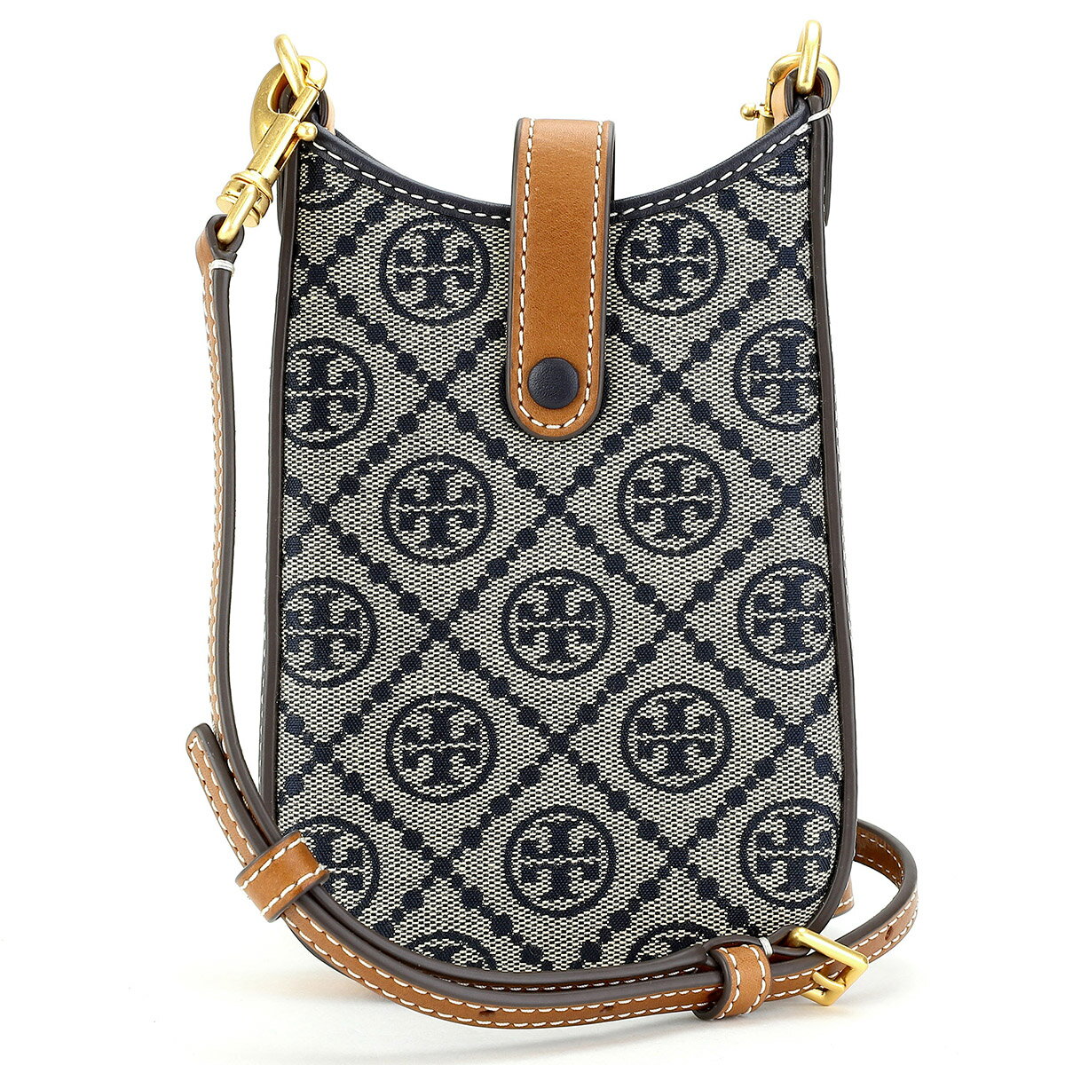 トリーバーチ 可愛いショルダーバッグ レディース 【最大5,000円OFFクーポン対象】トリーバーチ ショルダーバッグ TORY BURCH Tモノグラム 143500 405 レディース ネイビー系