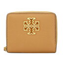 トリーバーチ 財布（レディース） 【GWスペシャル★最大10,000円OFFクーポンあり】トリーバーチ 2つ折り財布 TORY BURCH ブリテン 146708 221 レディース ブラウン 茶