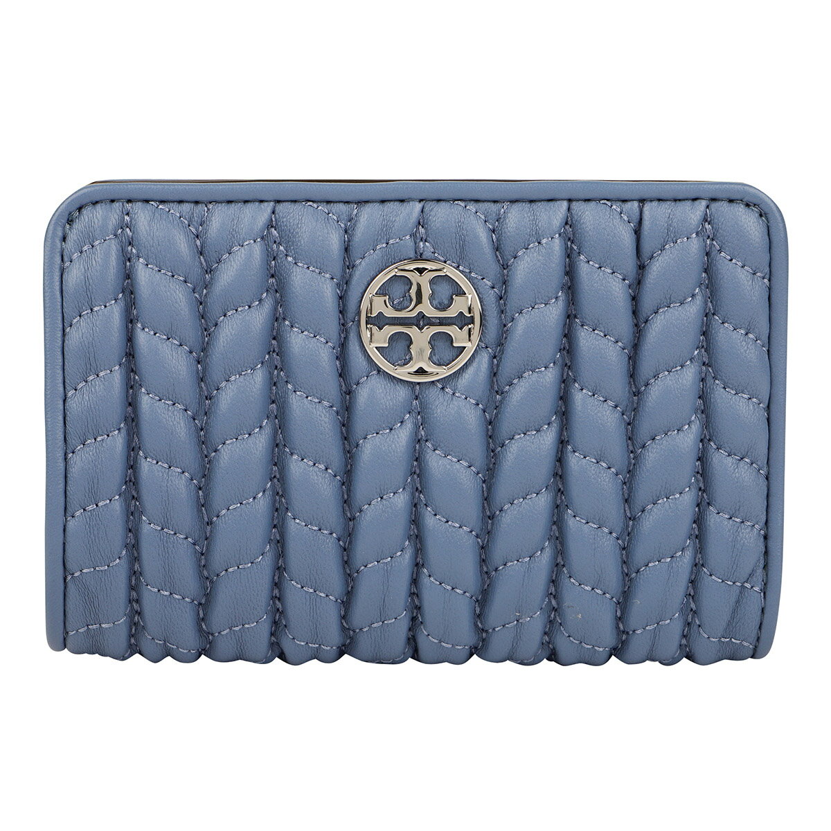 トリーバーチ 財布（レディース） 【最大5000円OFFクーポン対象】トリーバーチ 2つ折り財布 TORY BURCH ウィラ 150407 457 レディース ブルー 青