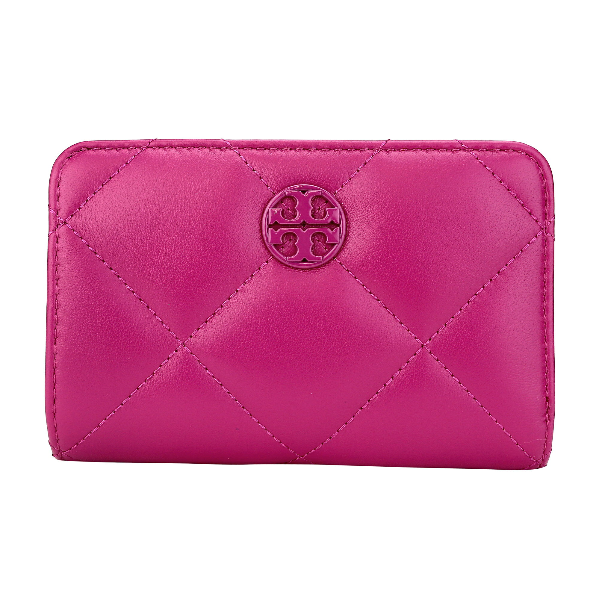 【P5倍5/20限定さらに最大5,000円OFFクーポン】トリーバーチ 2つ折り財布 TORY BURCH ウィラ ソフト キルト 154411 500 レディース ピンク