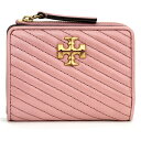 トリーバーチ 財布（レディース） 【GWスペシャル★最大10,000円OFFクーポンあり】トリーバーチ 2つ折り財布 TORY BURCH キラ 155894 651 レディース ピンク