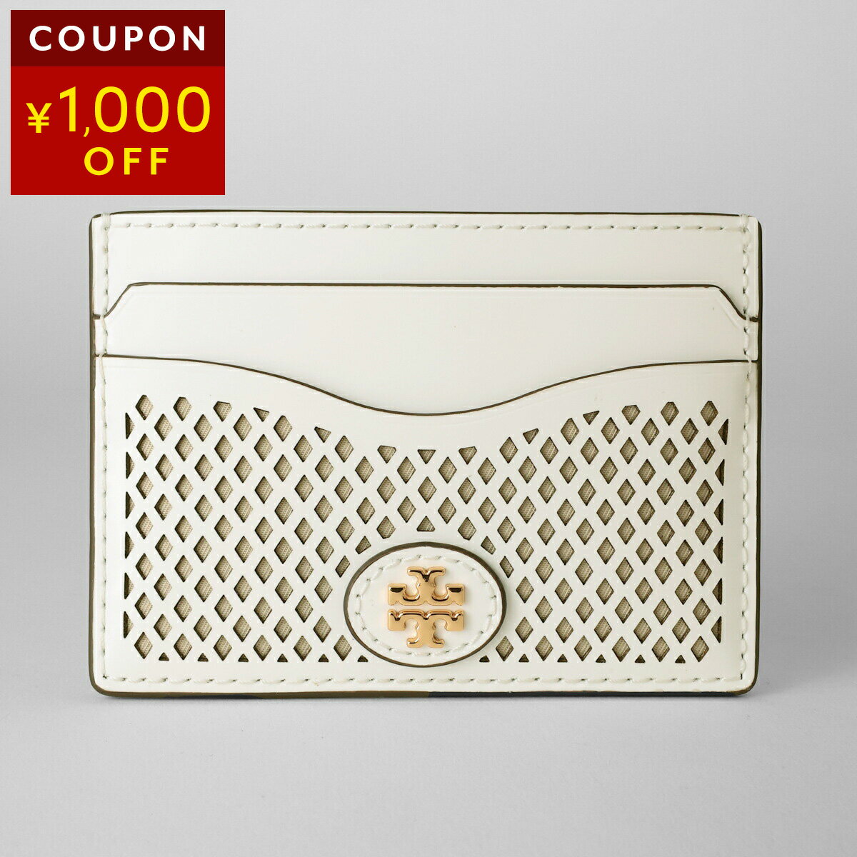 Rakuten - トリーバーチ カードケース TORY BURCH エマーソン 175870 137 レディース ホワイト 白【P5倍★5/30 0:00〜6/2 09:59まで！さらに1万円で1,000円OFF★最大5,000円OFFクーポン配布中】