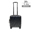 【max5000円引きクーポン4/2 14:00まで】トゥミ キャリーケース TUMI ナインティーンディグリー 228770D2/139682 1041 ユニセックス ブラック 黒