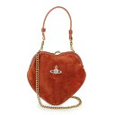 【1万円で1500円OFF★最大3万円OFFクーポン】ヴィヴィアン ウエストウッド ハンドバッグ Vivienne Westwood エンブロイダードオーブ 4B01000DW W00ZL F410 レディース ブラウン 茶