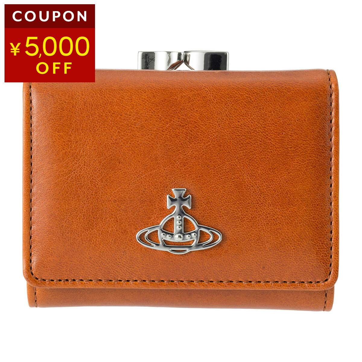 楽天市場】ヴィヴィアン 三つ折り 財布（カラーブラウン）の通販