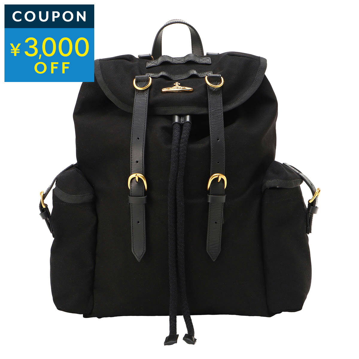 ヴィヴィアン ウエストウッド リュックサック Vivienne Westwood ハイランド 43010072U W01CJ N401 ユニセックス ブラック 黒