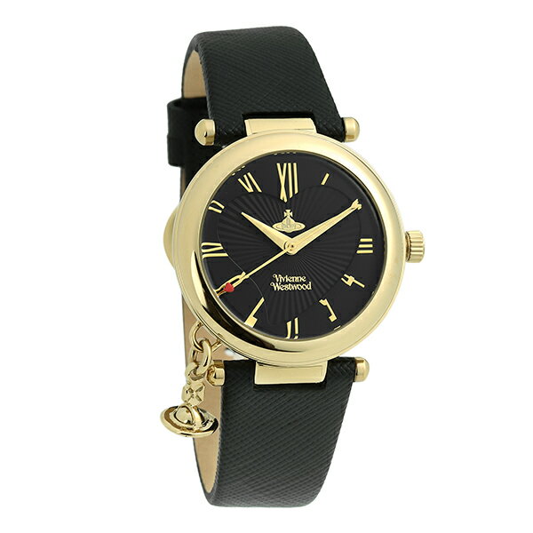 ヴィヴィアン ウエストウッド 腕時計 Vivienne Westwood VV006GDBLK レディース ブラックのサムネイル