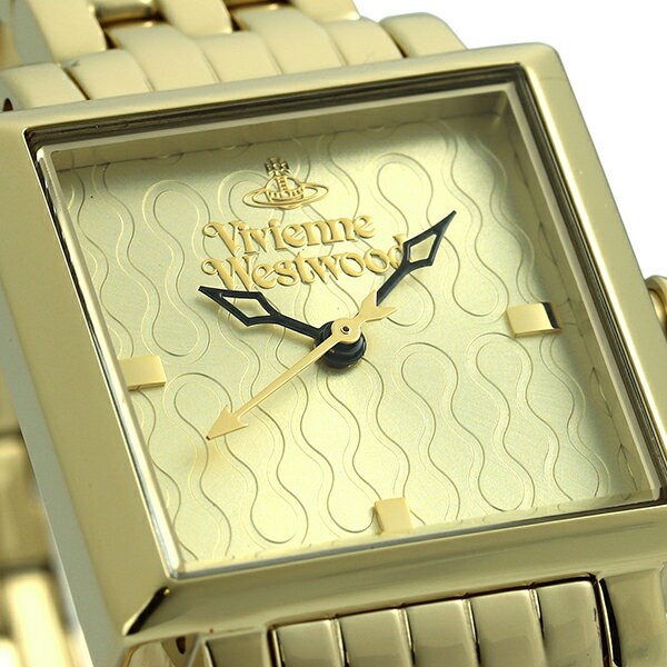 【最大5000円OFFクーポン】ヴィヴィアン ウエストウッド 腕時計 VV087GDGD EXHIBITOR レディース ゴールド【送料無料】