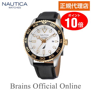ノーティカ腕時計NAPPBF141ユニセックスパシフィックビーチホワイト