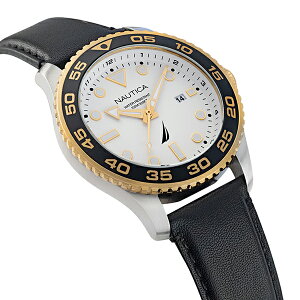 ノーティカ腕時計NAPPBF141ユニセックスパシフィックビーチホワイト