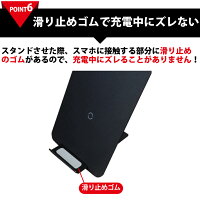 iPhoneX8ワイヤレス充電器3WAYQI高速折り畳み式QuickCharge2.0GalaxyNexus