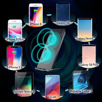 iPhoneX8ワイヤレス充電器3WAYQI高速折り畳み式QuickCharge2.0GalaxyNexus