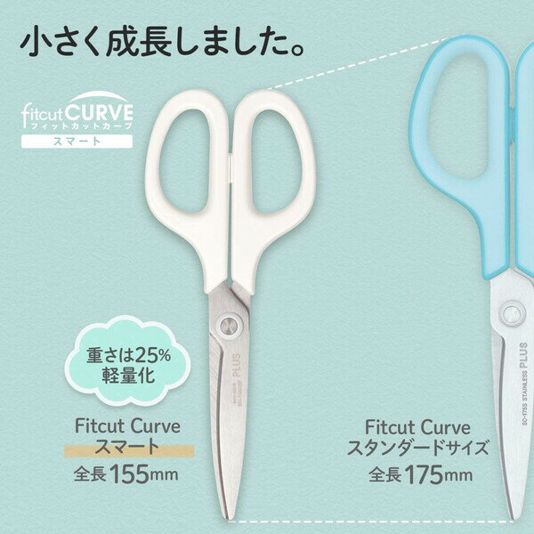 プラス フィットカット スマート ミントブルー コーラルピンク 2本セット SC-155RSF_SET2 - 送料無料※800円以上 メール便発送