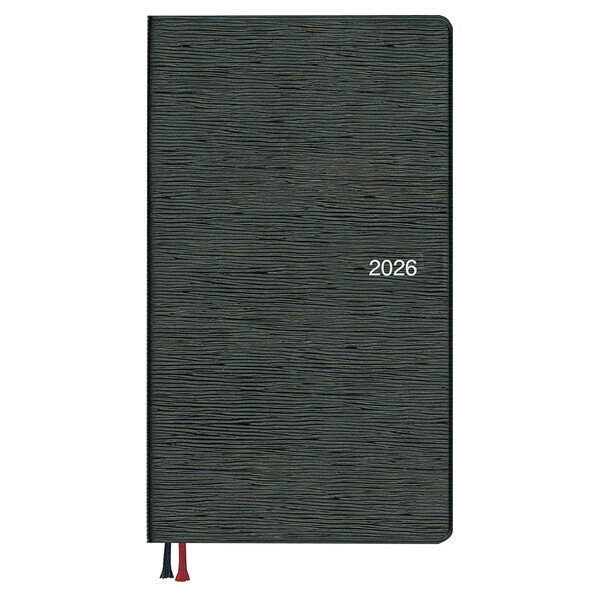 ダイゴー 2026年 手帳・ダイアリー 3月始まり Appoint 手帳 1週間+メモ ブラック E1176 - 送料無料※800円以上 メール便発送