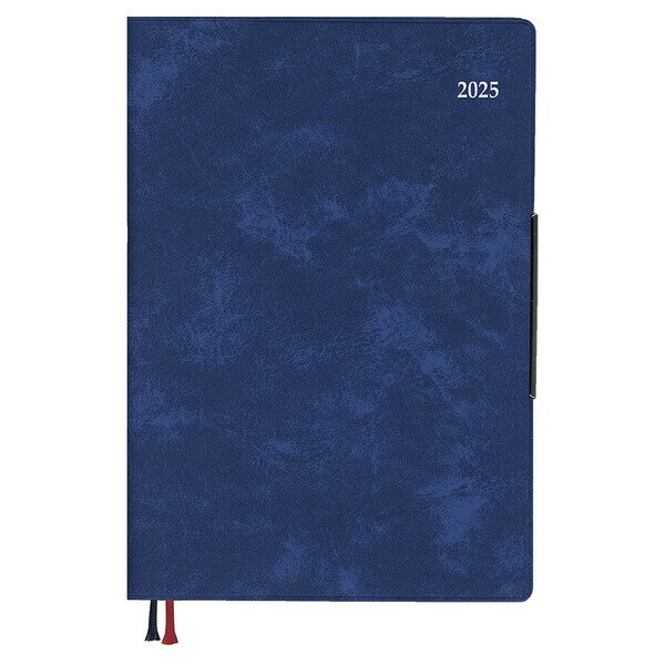 ダイゴー 2025年 手帳・ダイアリー アポイント 週間 レフト 1週間+横罫 B6サイズ インディゴ E8449 - 送料無料※800円以上 メール便発送