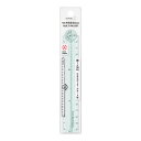 ミドリ マルチ定規 30cm 青A 折りたたみ式 コンパクト 42303006 - 送料無料※800円以上 メール便発送