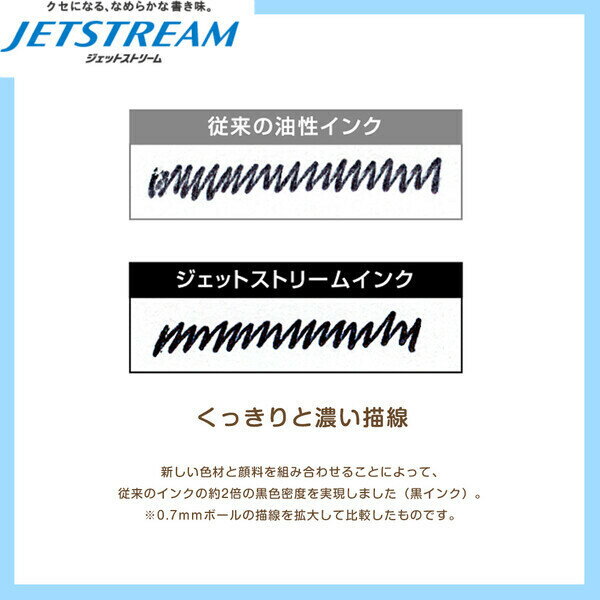 ジェットストリーム スタンダード 0.5mm ソフトパープル インク色/黒 油性ボールペン くっきり 濃い 速乾 三菱鉛筆 SXN15005.49 - 送料無料※800円以上 メール便発送