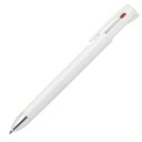 3色 エマルジョンボールペン ブレン3C 0.7mm 白 耐水性 スリム ゼブラ B3A88-W - 送料無料※800円以上 メール便発送