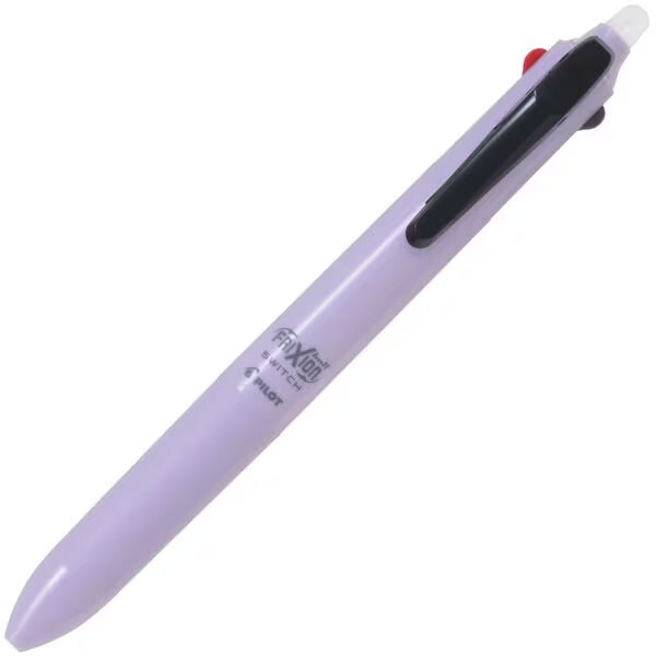 樂天商城 - フリクションボールスイッチ 0.38mm/消せる3色 0.5mm/消えない油性 ラベンダー 多機能 ボールペン ビジネス パイロット LB31FBS-1-LA - 送料無料※800円以上 メール便発送