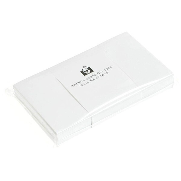 封筒 BASIS ベイシスシリーズ 洋7 50枚 ホワイト 日本製 エトランジェ・ディ・コスタリカ 0001-EN3-**-01 - 送料無料※800円以上 メール便発送