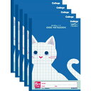 キョクトウ カレッジアニマル ほうがんノート B5 ブルー LT01B 5冊セット LT01B_SET5 - 送料無料※800円以上 メール便発送