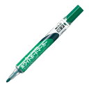 ぺんてる ホワイトボードマーカー ノックル 丸 細字 緑 EMWLS-D ミドリ - 送料無料※800円以上 メール便発送