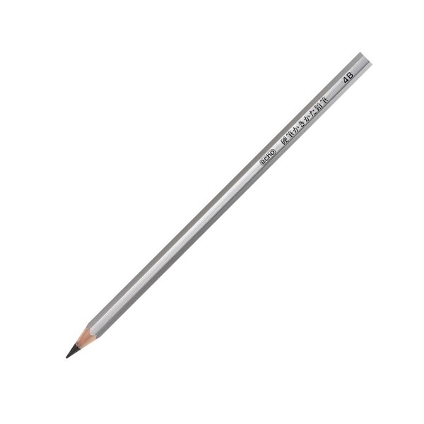 硬筆かきかた鉛筆 4B 削り済み 1ダー