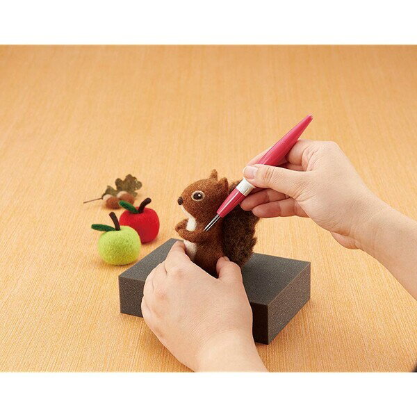 フェルトパンチャー針 3本針 羊毛フェルト 手芸 クロバー 58-602 - 送料無料※800円以上 メール便発送