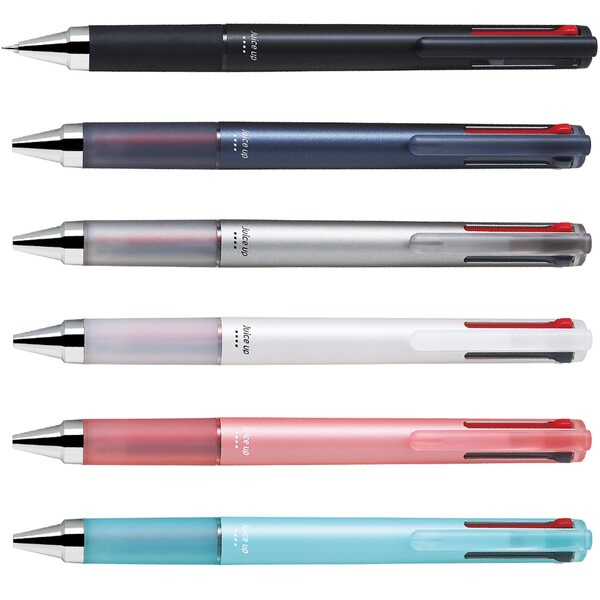 ゲルインキ 4色ボールペン ジュースアップ4 0.4mm 超極細 黒/赤/青/緑 シナジーチップ搭載 パイロット - 送料無料※800円以上 メール便発送 brucke-10033159 BRUCKE サンプル画像2