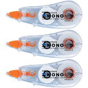 トンボ鉛筆 修正テープ モノCC8.4 3個セット CT-CC8.4_SET3 - 送料無料※800円以上 メール便発送
