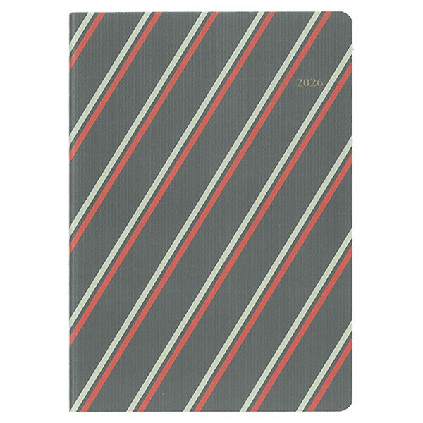 樂天商城 - ダイゴー 2026年 手帳・ダイアリー 3月始まりMILL B6 1ヶ月ブロック グレー E9623 - 送料無料※800円以上 メール便発送